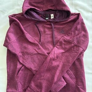 Adidas Women's Maroon Hoodie